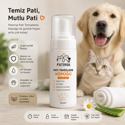 PATİMİA™ Pati temizleme köpüğü